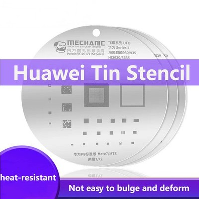 Chip IC Tinning Stencil for Huawei P Honor Mate X V Phone Series Repair Parts