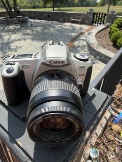 Canon EOS Rebel 2000/EOS 300 35mm SLR Film Camera Body And Canon 35 80mm Lens