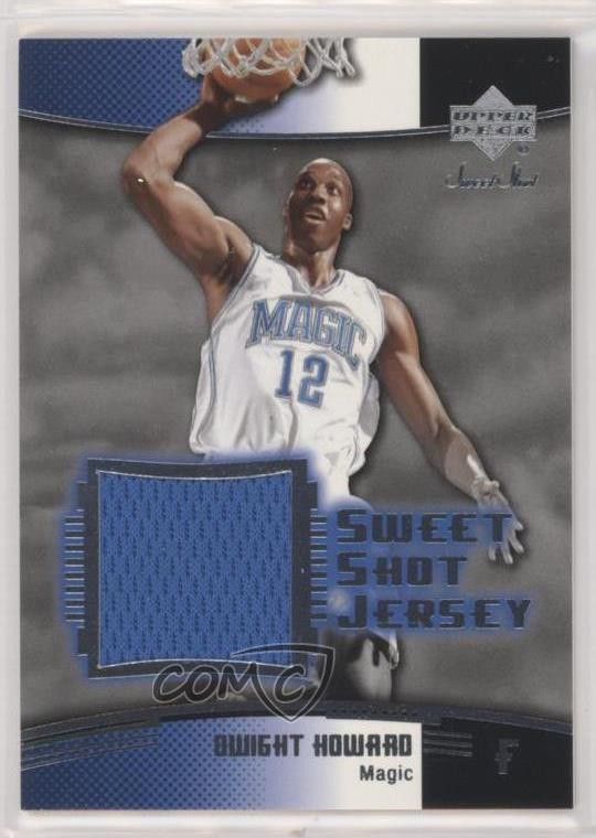 2004-05 Upper Deck Sweet Shot Jerseys Dwight Howard #SSJ-DH Rookie RC HOF 2v5
