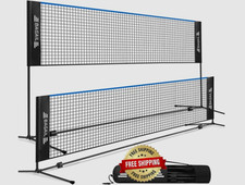 Red de voleibol ajustable para interiores y exteriores con red de 14 pies NUEVA