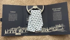 1930s Lincoln Roadster 2022 Pebble Beach Concours Outlierman Tie Necktie NWT New