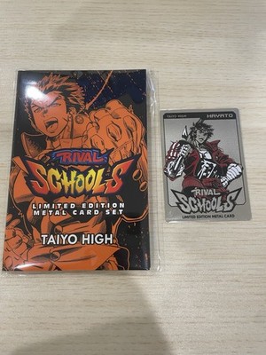 RIVAL SCHOOLS  TAKYO HIGH METAL 3 CARD SET 2025 SDCC UDON + HAYATO CARD