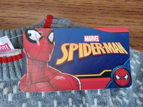 Marvel Spider-Man Toddler Holiday Sweater Size 2T Gray Red White NWT - Picture 5 of 10