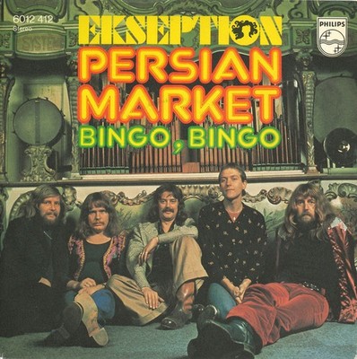 Ekseption - Persian Market Rock Prog Rock,Symphon 7'' Single Schallplatte 56214