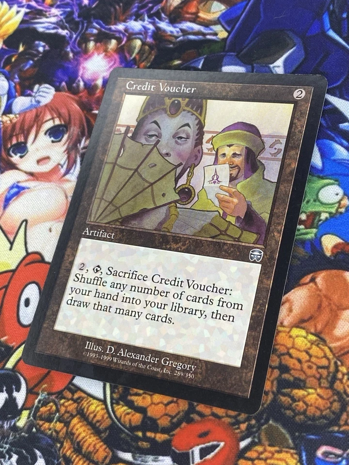 MTG Credit Voucher 🇬🇧 ⚪️ NM Magic TCG Mercadian Masques 1999 Vintage OG Staple - Bild 2 von 4