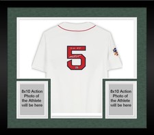Framed Nomar Garciaparra Red Sox Signed Mitchell & Ness Authentic Jersey w/Insc