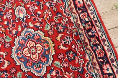 Turkish Rug 2x3 ft Vintage Wool Carpet 72x100cm Handwoven East