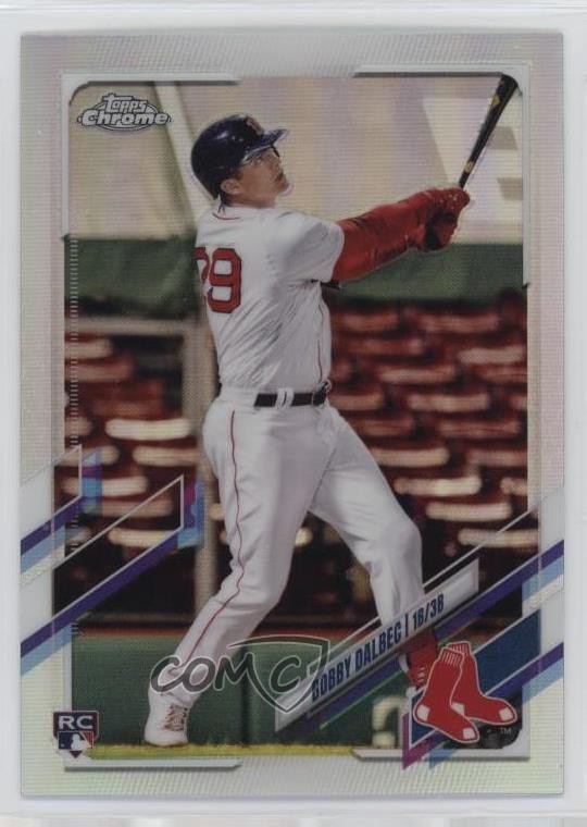 2021 Topps Chrome Refractor Bobby Dalbec #151 0xc1