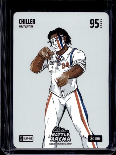 2026 Jackson Battle Arena Chiller Cam Thomas Blizzard Battlefoil Steel #BLBF-644