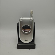 LG C1300 Vintage Flip Phone Cingular / AT T - Silver 2532