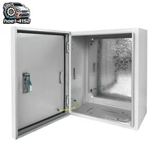 Steel Electrical Enclosure 20x12x10'' IP65 Wall Mount Junction Box Outdoor