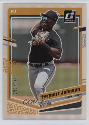 2023 Panini Donruss Career Stat Line 341/366 Termarr Johnson #142 1u5y