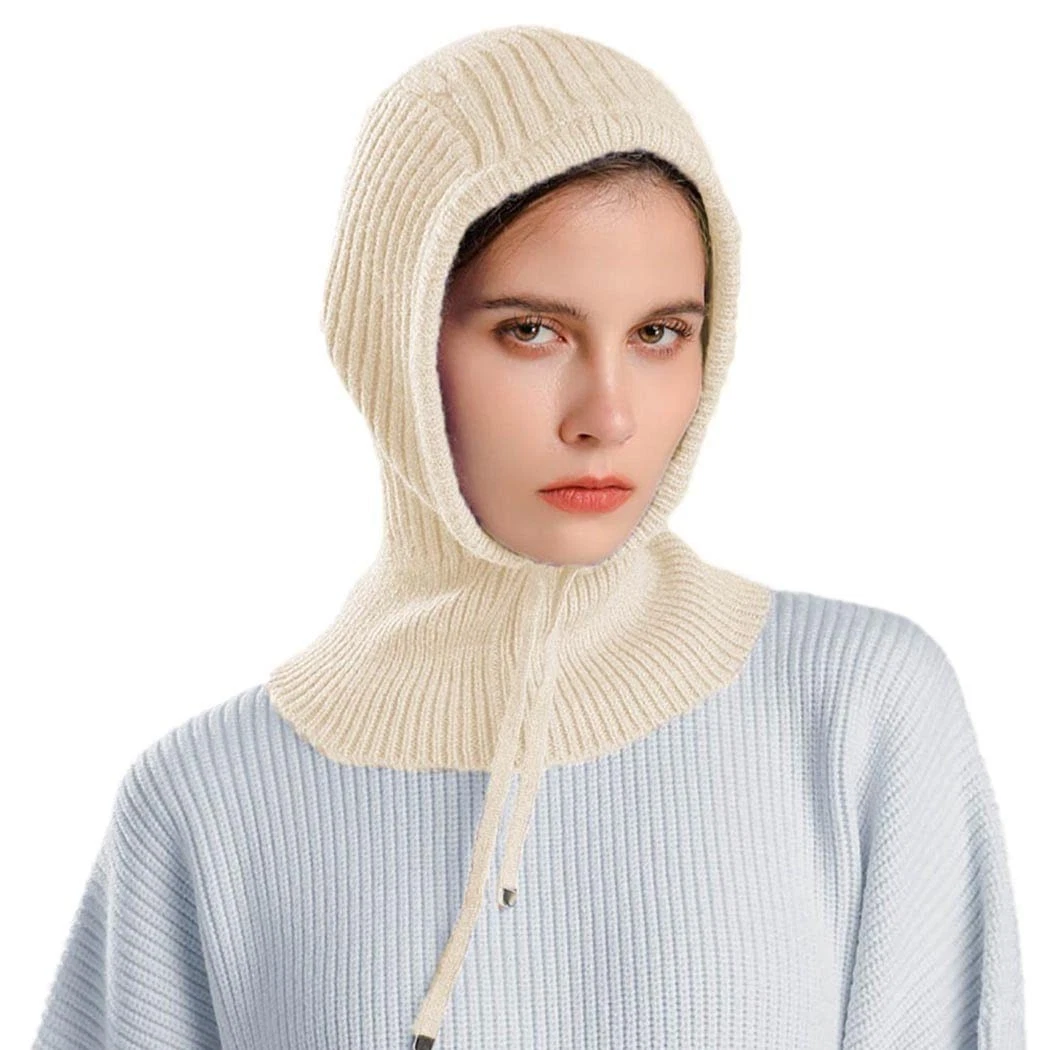 Knit Hooded Scarf Hat Winter Balaclava Thermal Neck Gaiter Neck Warmer Men
Opens in a new window or