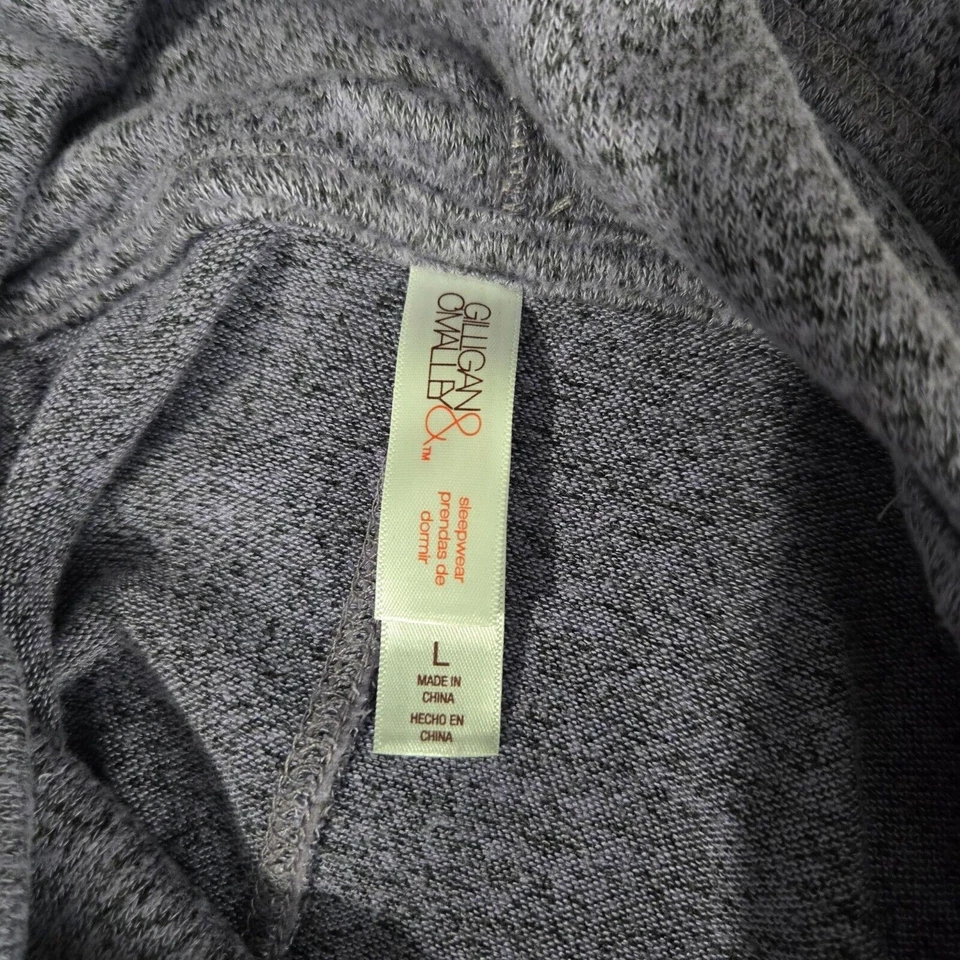 Gillian & O'Malley Womens Purple Long Sleeve Cowl Neck Hoodie Size L Slouchy - Image 3 of 4