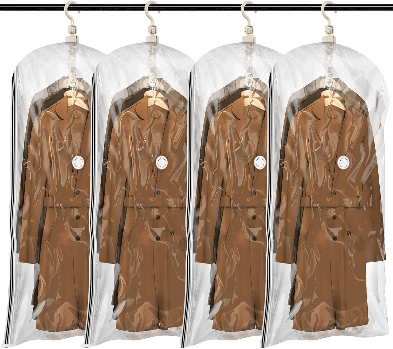 Sacchi Sottovuoto per Vestiti da Appendere: Cambio Stagione Facile
