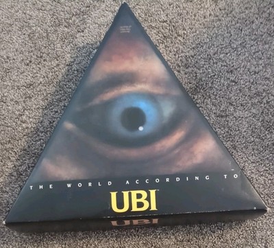 UBI The World According To Trivia General Knowledge Geographical Map OPEN BOX