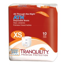Tranquility ATN Incontinence Brief XS Overnight 2183 67 10 Ct