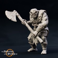 Gerrhak Battlemaster   Half-Orc Hero 28mm Mini   LotR MESBG Compatible