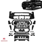 Front Bumper W/Grille/Shell Bracket Fog Lights Kit For Toyota Tacoma 2024-2025