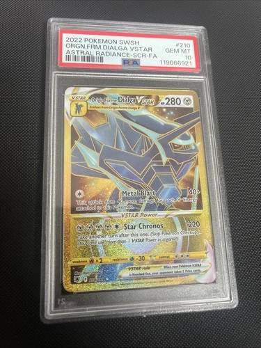 Origin Forme Dialga VSTAR 210/189 Astral Radiance Mint Condition Psa 10