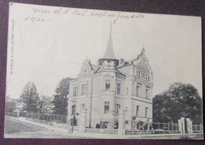AK   Wien  Ober St.  Veit,   Villa,      Rarität,