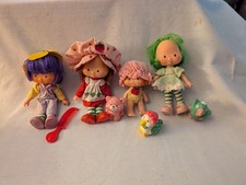 strawberry shortcake dolls vintage lot 1980's