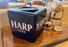 Vintage  Harp Lager ice bucket  Collectible.- man cave/bar