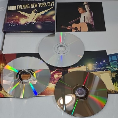 Paul McCartney Good Evening N.Y.C.  (CD, Nov-2009, 3 Discs/2 CDS/1 DVD