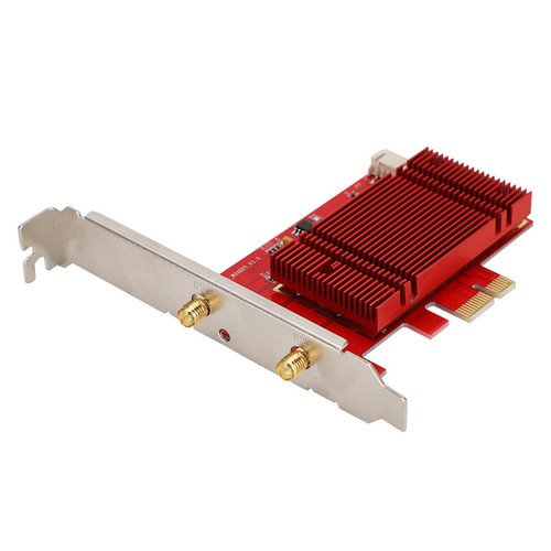 For AX200NGW 802.11ax BT 5.0 WIFI6 2400Mbps PCI-E Desktop Wireless Netw CB - Afbeelding 5 van 10