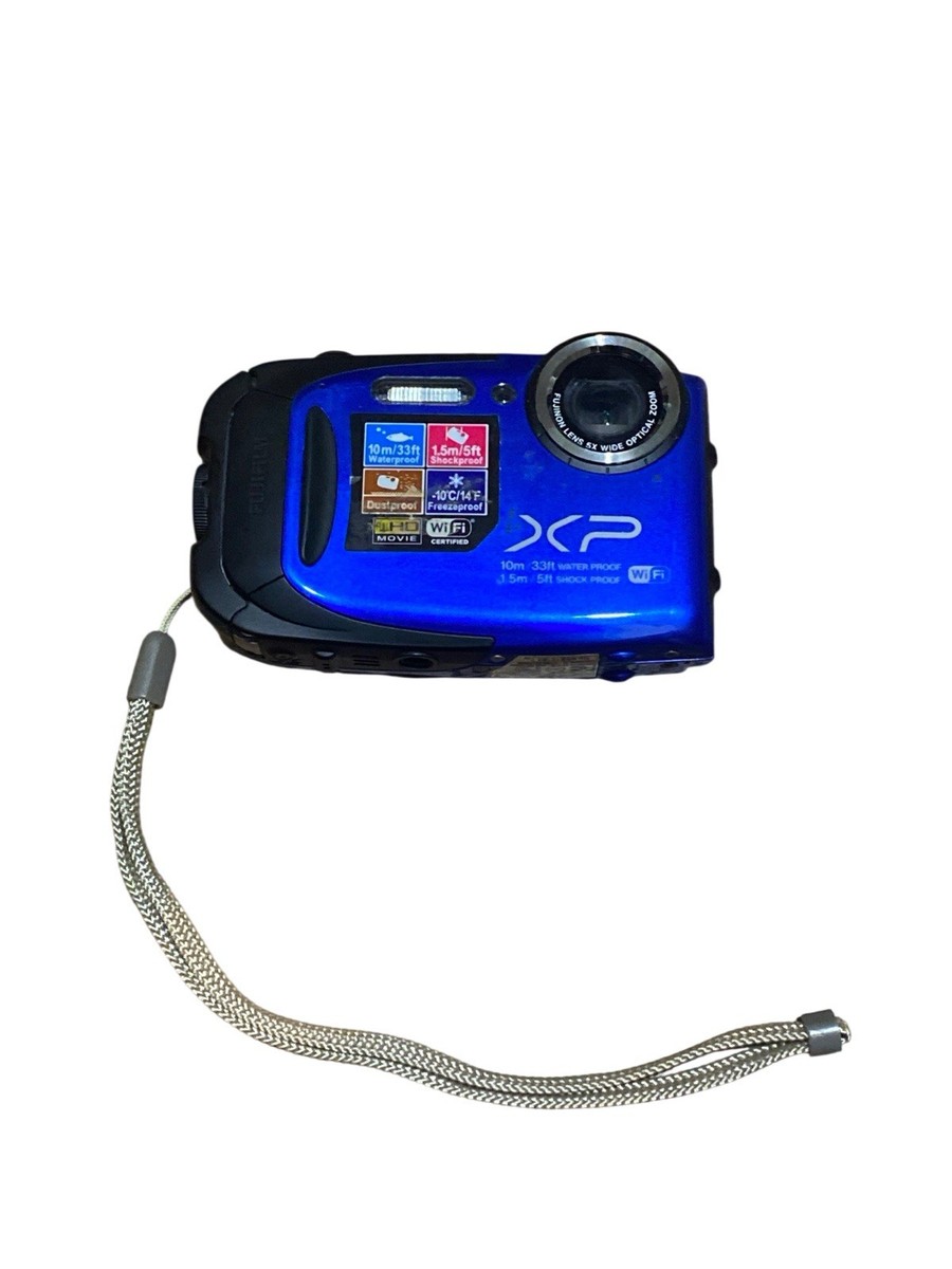 Fujifilm FinePix X Series XP70 16.4MP Digital Camera - Blue for