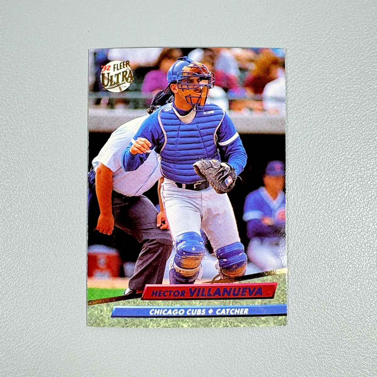 1992 Fleer Ultra MLB Card: HECTOR VILLANUEVA #477 | Chicago Cubs