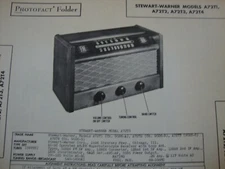 Original Sams Photofact Manual STEWART-WARNER A72T1, A72T2, A72T3, A72T4 (32)