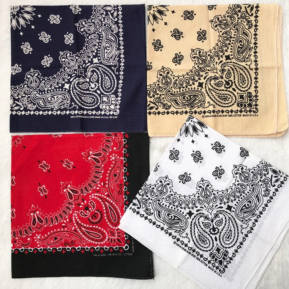 Handkerchief made 2024 in usa