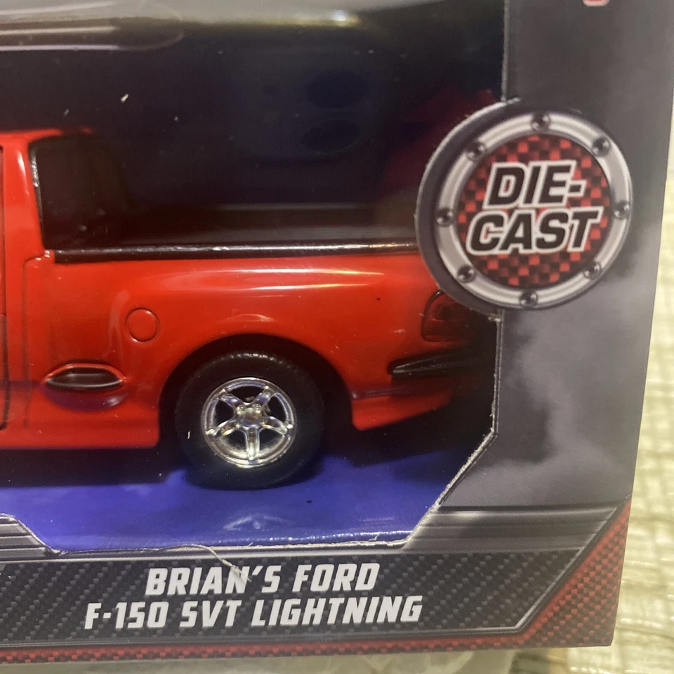 Die-Cast JADA 1/32 • Rápido y Furioso • Brian’s Ford F-150 SVT Lightning • Nuevo en caja • Foto 2 de 3