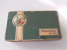 30er Cigaretten Blechdose gepr&auml;gt, lithographiert - Constantin Nr.30 - ca. 1920
