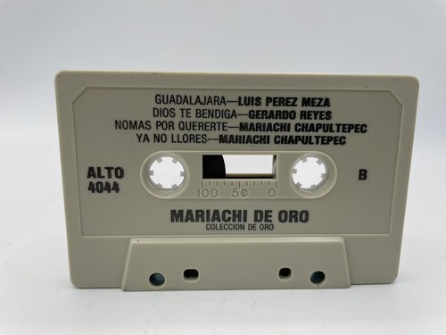 Mariachi De Oro Coleccion De Oro 1986 Cassette Tape VGC Vintage Latin Music - Foto 3 di 5