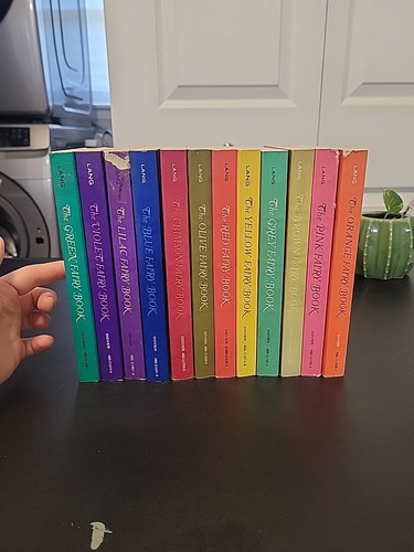 Color Fairy Books by Andrew Lang Complete Set of 12 Vintage Paperback 1960 Dove