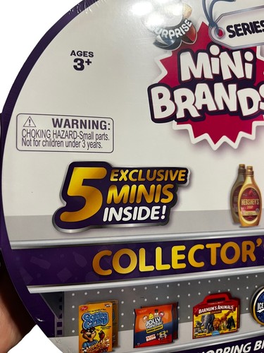 Mini Brands 5 Surprise Series 3 Collector's Case Store Display 5 EXCLUSIVE NEW - Picture 4 of 4