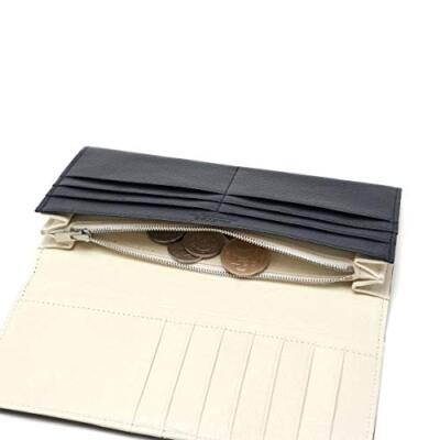 PORTER DOUBLE Long Wallet 129-06010 Brown x Orange NEW Made