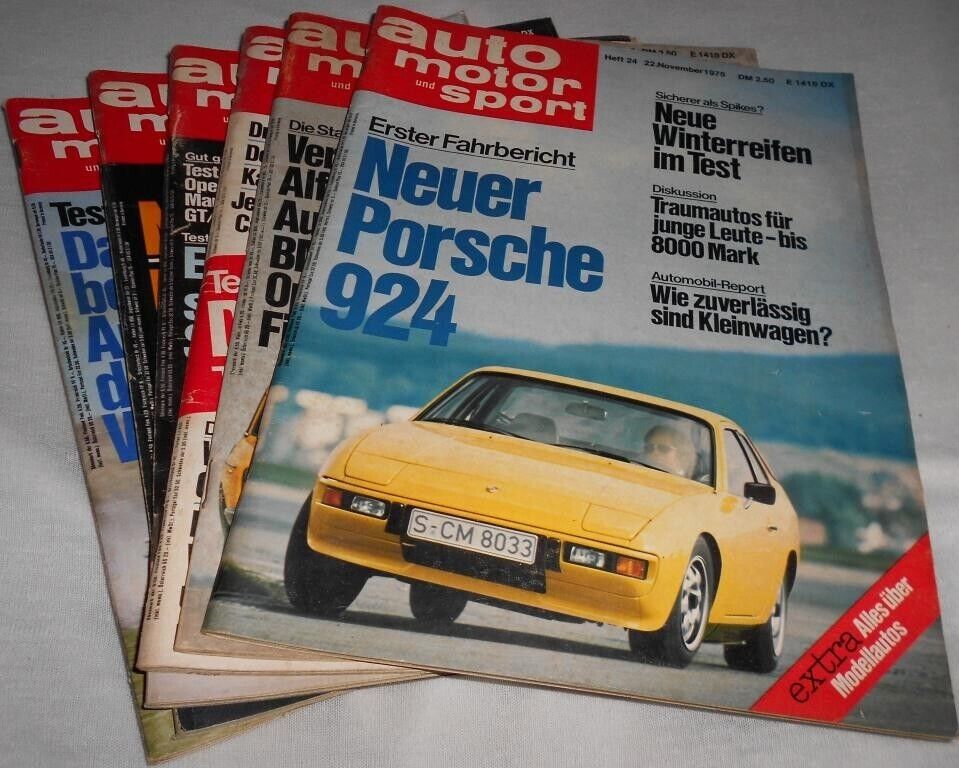 auto motor sport Zeitschrift Jahrgang 1975 komplett, alle 26 Hefte