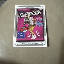 2023 SAGE Artistry Silver #88 Michael Mayer Rookie Las Vegas Raiders