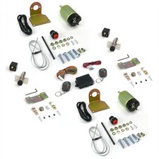 35lbs Remote Shaved Door Popper Kit with Poppers