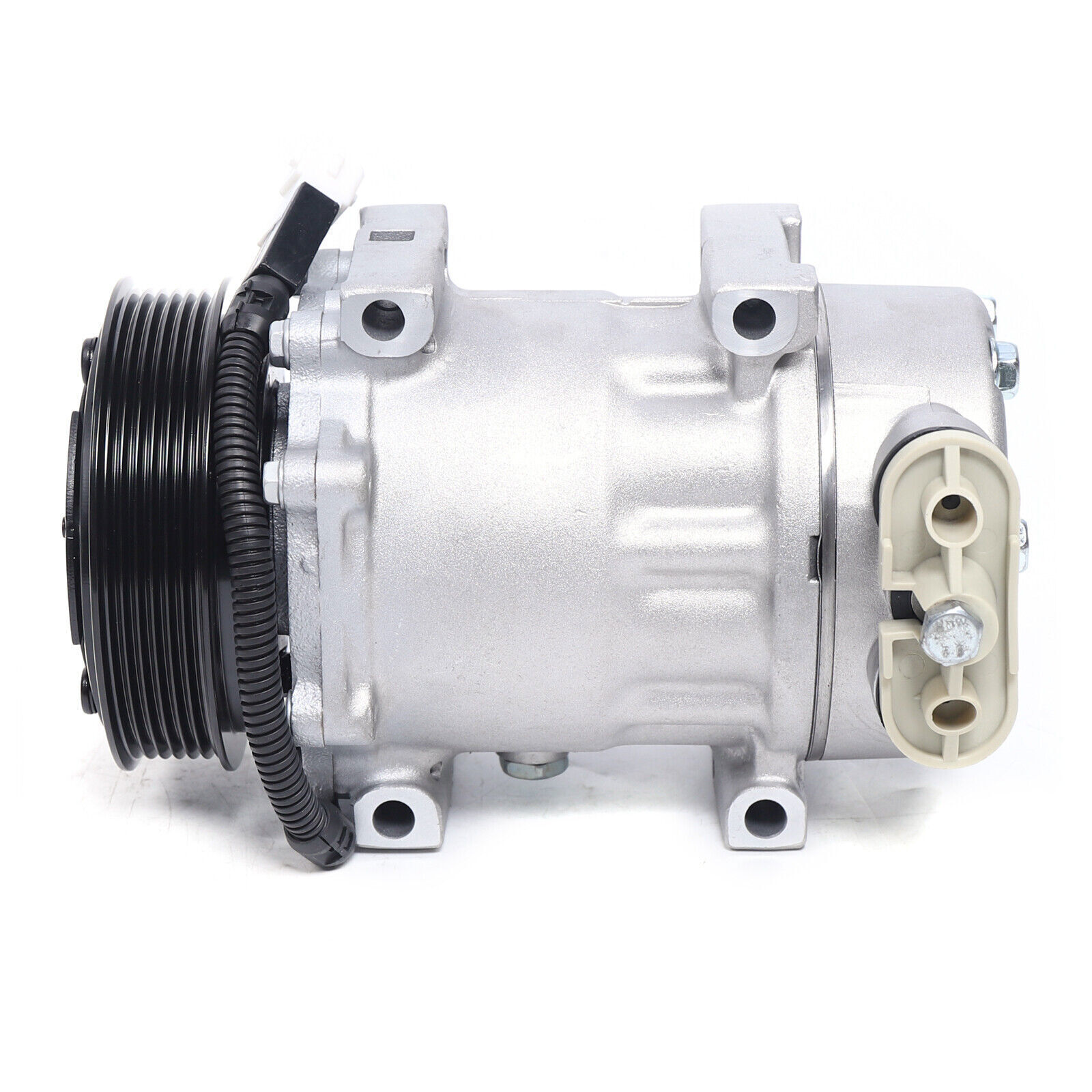 A/C Air Compressor Kit w/ Clutch For 1997-2001 Jeep Cherokee/ 1997-1998 Wrangler thumbnail 2