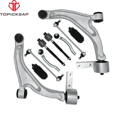 10PC Front Lower Suspension Kit for 2009 2010 2011 2012-2015 Honda Pilot (3.5L)