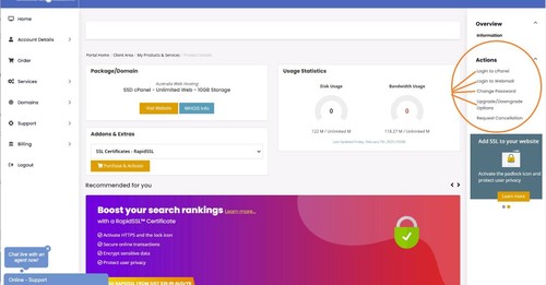 CPanel Australian Web Hosting| $7 a month | Hourly & Daily Backup | 10GB Storage - Picture 2 of 18