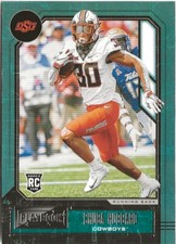 2021 Panini Playbook Chuba Hubbard RC Rookie Card Carolina Panthers. rookie card picture