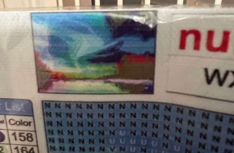 Diamond Dotz Art Kit Northern Lights Complete New WX4000