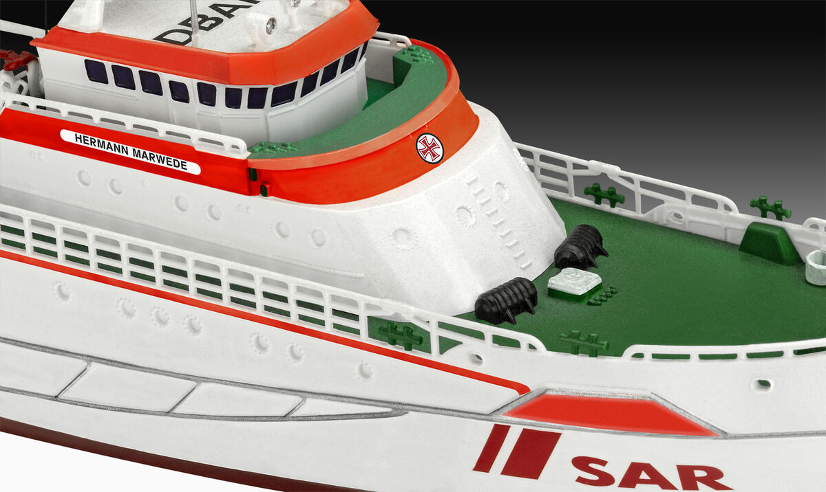 Search & Rescue Vessel Hermann Marwede 1:200 Plastic Model Search & Rescue Vessel Hermann Marwede 1:200 Plastic Model