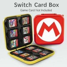 For Nintendo Switch Game Card Case Holder Storage Travel Carry Protector Cover