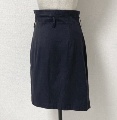 スカート tricot COMME des GARCONS Design skirt TRICOT Comme des Garcons Asymmetric Pleated Skirt M Wool